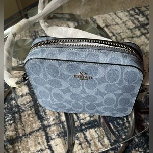 NWT - COACH Camera Bag In Signature Canvas